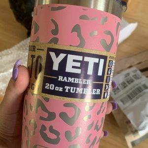 Custom leopard yeti